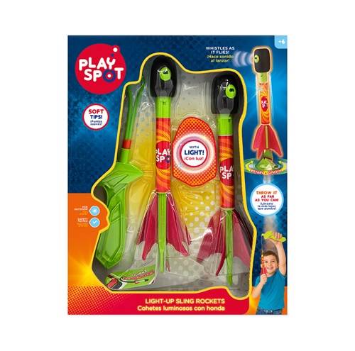 Playspot Lançador Foguete com Luz - Yes Toys