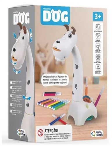 Projetor Dog para Desenhos - Pais e Filhos