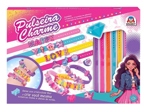 Pulseira Charme - Braskit