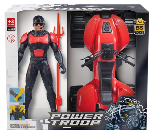 Quadriciclo Power Troop - BS Toys