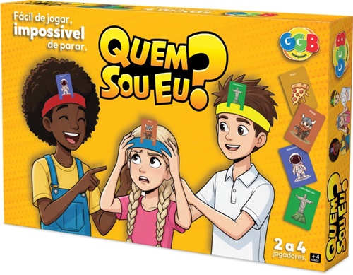 Jogo Quem Sou Eu? - GGB Brinquedos