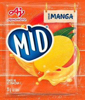 Refresco Em Po Mid Manga 25Gr (7891132006168)