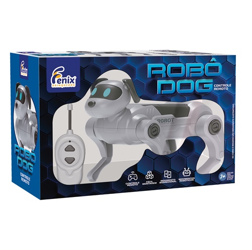 Robô Dog com Controle Remoto Infravermelho - Fenix