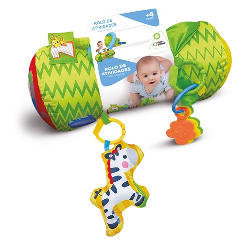 Rolo de Atividades do Bebê - Pais e Filhos
