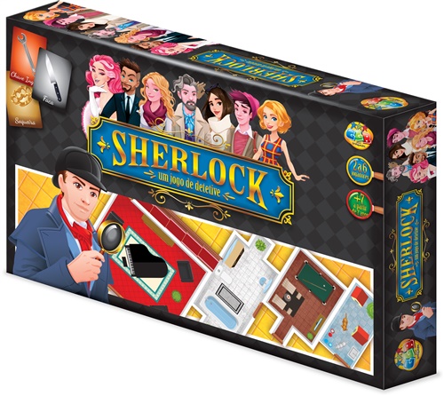 Sherlock - Um Jogo de Detetive - GGB Brinquedos