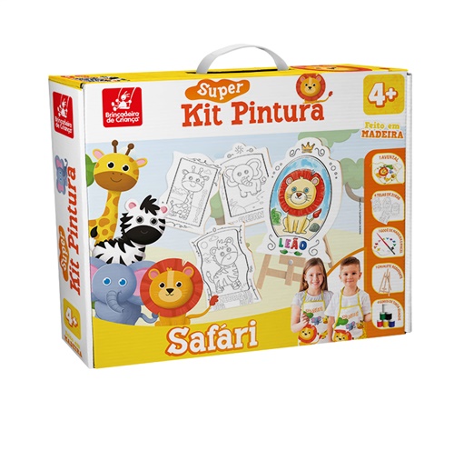 Super Kit Pintura - Safari - Brincadeira de Criança