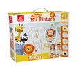 Super Kit Pintura - Safari - Brincadeira de Criança