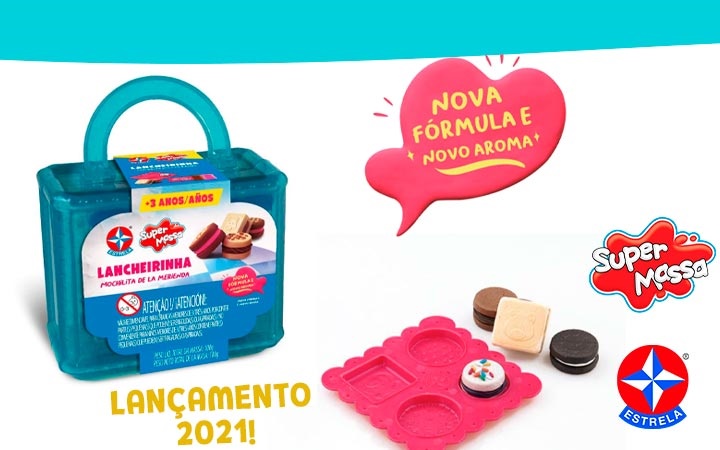 SUPER MASSA Lancheirinha - LANÇAMENTO 2021