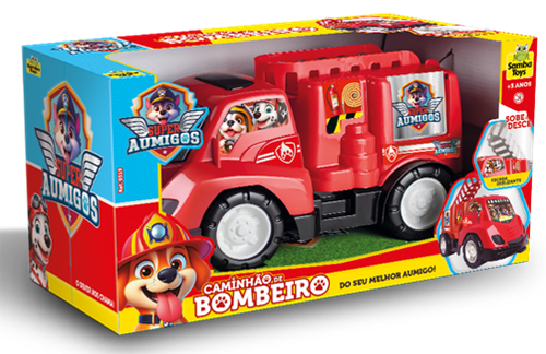 Super Patrol Bombeiro - Samba Toys