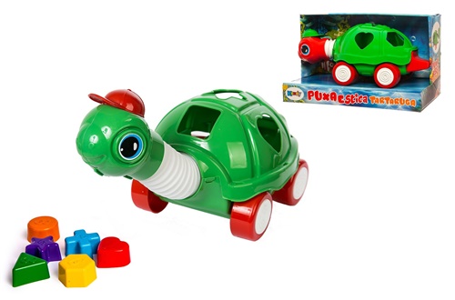 Brinquedo Didático Tartaruga Puxa Estica - Kendy