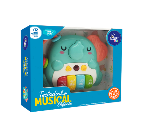 Teclado Elefante Musical - Fenix