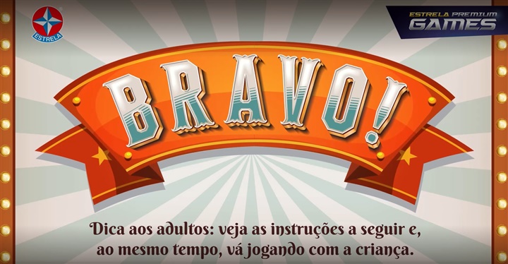 Jogo De Tabuleiro Bravo! - Estrela Premium Games