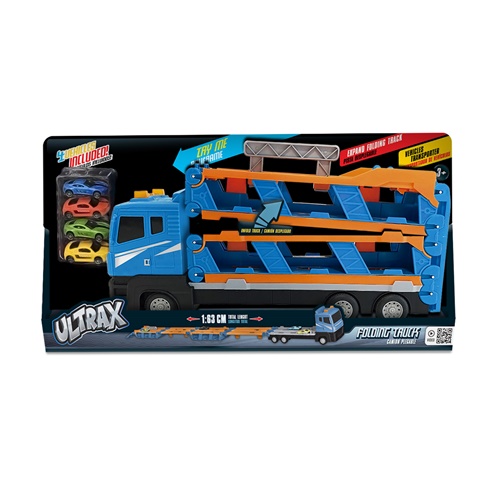 Ultrax Caminhão Cegonha e Pista - Yes Toys