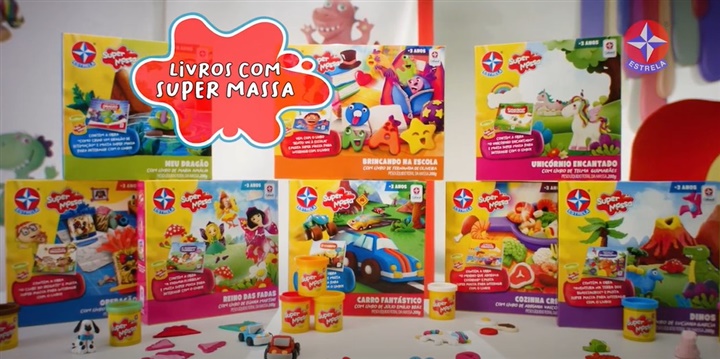 Vídeo Linha  Super Massa com Livro