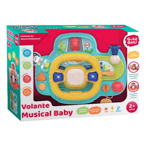 Volante Musical Baby - DM Toys